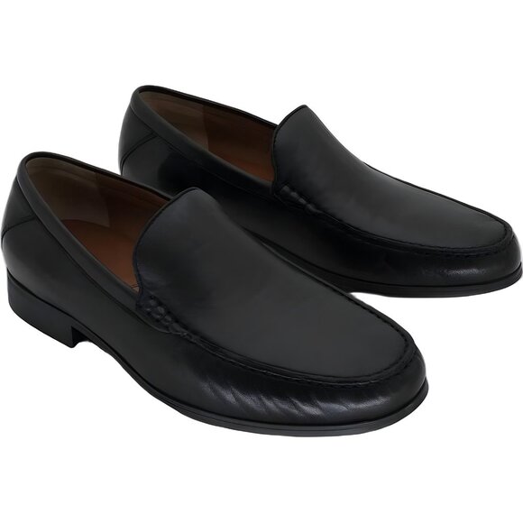 Johnston Murphy Hawkins Cresswell Venetian Glove Leather Black Mens US 10M - Picture 4 of 6